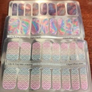 Multicolor Nail Wraps
